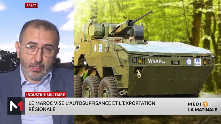L´industrie militaire entame son développement au Maroc