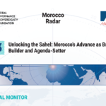 Cover of GGSF Policy Brief N°03 on Morocco Sahel strategy — Morocco Radar: Unlocking the Sahel: Morocco's Advance as Bridge-Builder and Agenda-Setter
