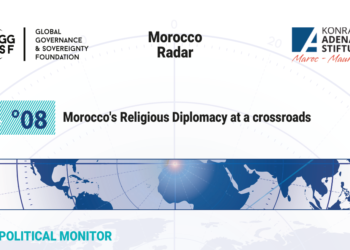 Cover of GGSF Policy Brief N°08 on Morocco religious diplomacy — Morocco Radar: Morocco's Religious Diplomacy at a Crossroads