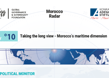 Cover of GGSF Policy Brief N°10 on Morocco maritime strategy — Morocco Radar: Taking the Long View: Morocco's Maritime Dimension